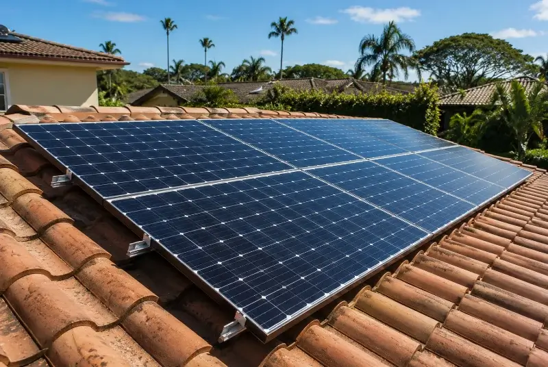 Installation de panneaux solaires à Belhade